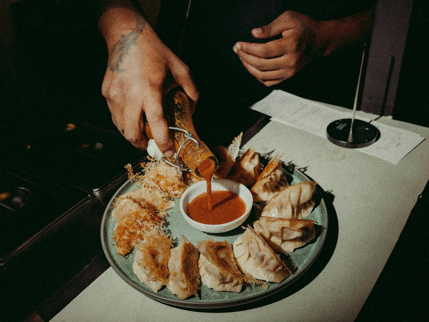 Gyoza small plate