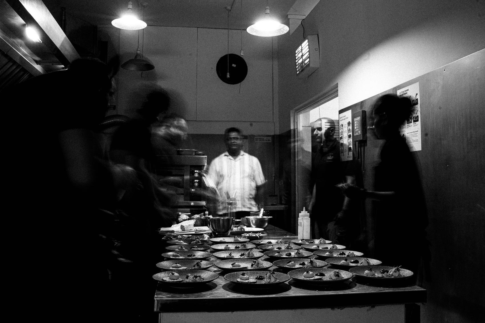 Kitchen at service